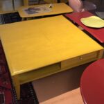 Large cocktail table redone Wheat 1155