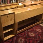 previously refinished Natural. Sold