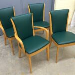 set of 2 + 2 M157 chairs completely redone