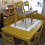 M165 large extension table redone Wheat