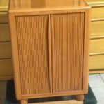 Small Tambour case $750 as is. $1400 redone.