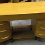 M320 desk redone Wheat used in excellent condition