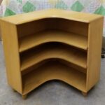322 corner bookcase original Wheat