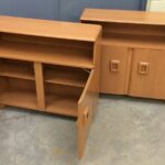 redone Champagne 326 Cabinet Bookcase