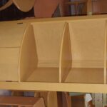3348 Corner cabinet redone Wheat