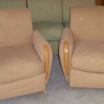 Pair of C3985 armchairs