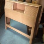 M540 Twin headboard redone Champagne