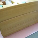 full Sculptura bed in original Wheat