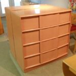 M772 4 drawer chest redone Champagne