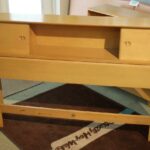 Full M1520 utility headboard in original Wheat