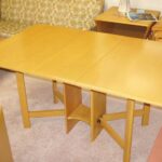 C3957 Gateleg drop leaf redone Wheat