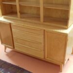 Triple crown china on credenza redone Natural