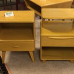 1538 with prototype handle and a 538 both Encore nightstands redone Wheat