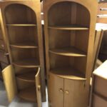 in Wheat pair of 3348x corner cabinets