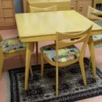 custom made bridge table with cat eyes in Wheat