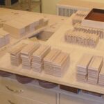 This picture shows pieces to the drawers: fronts, handles and sides