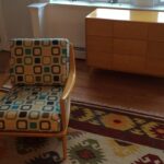 redone Wheat with new fabric Aristocraft chair