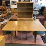 Previously redone Natural. Starter dining set