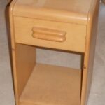 Airflow /Swedish Modern nightstand in Wheat
