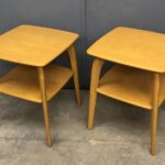 Redone Wheat  sold pair M337 Lamp tables