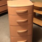 refinished Champagne Crescendo pier cabinet  $1000