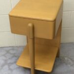 refinished Wheat Skyliner nightstand