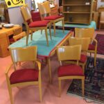 set of 4+2 Stingrays redone Wheat with new upholstery