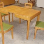 table with leaf