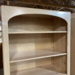 shelf fronts are rounded