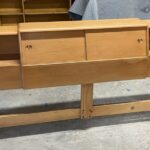 King utility headboard. Champagne. $650 as is. $1400 redone.