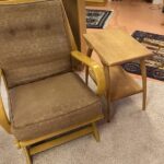 Chair with custom made "992" to specific dimensions.