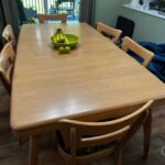 and six Dogbone chairs