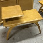 original good Wheat $250 as is $450 refinished. 30 x 16. Main shelf is 17" high. Top tier 23 high.