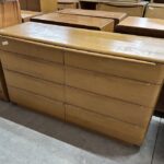 Encore M1524 double dresser. $550 as is, $1400 refinished.